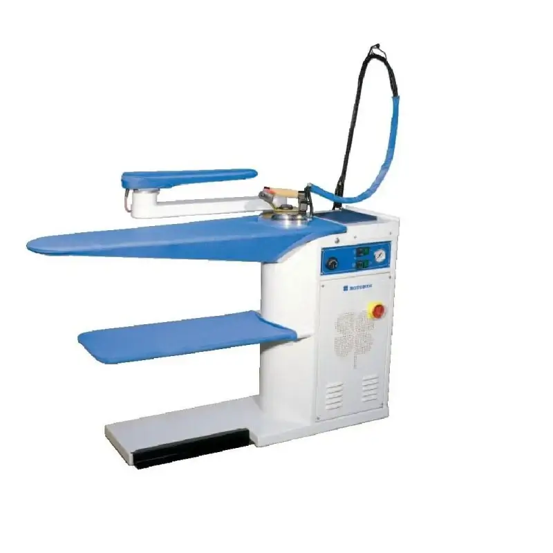 Heated & Vacuum Ironing Table with Boiler and Iron | ARGO | Battistella Italy